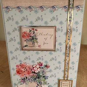 Carte de sympathie florale