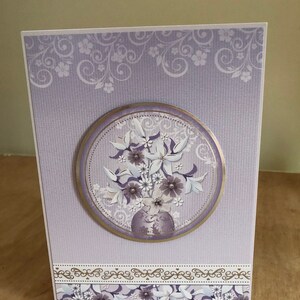 Carte de sympathie florale