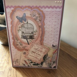 Antique Chic Inspirational Quote Collage thematisiert jede Okkulte mit Mutter von Pearl Effect Foiling