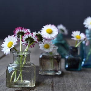 Antique Emerald-Tone Glass Inkwell with Double Pen Rest – Rectangular Ink Bottle, Vintage Writing Desk Collectible, Steampunk Decor