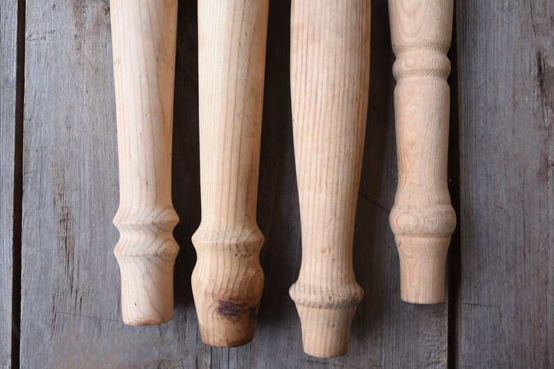 Chunky wooden balusters Vintage spindles Architectural | Etsy