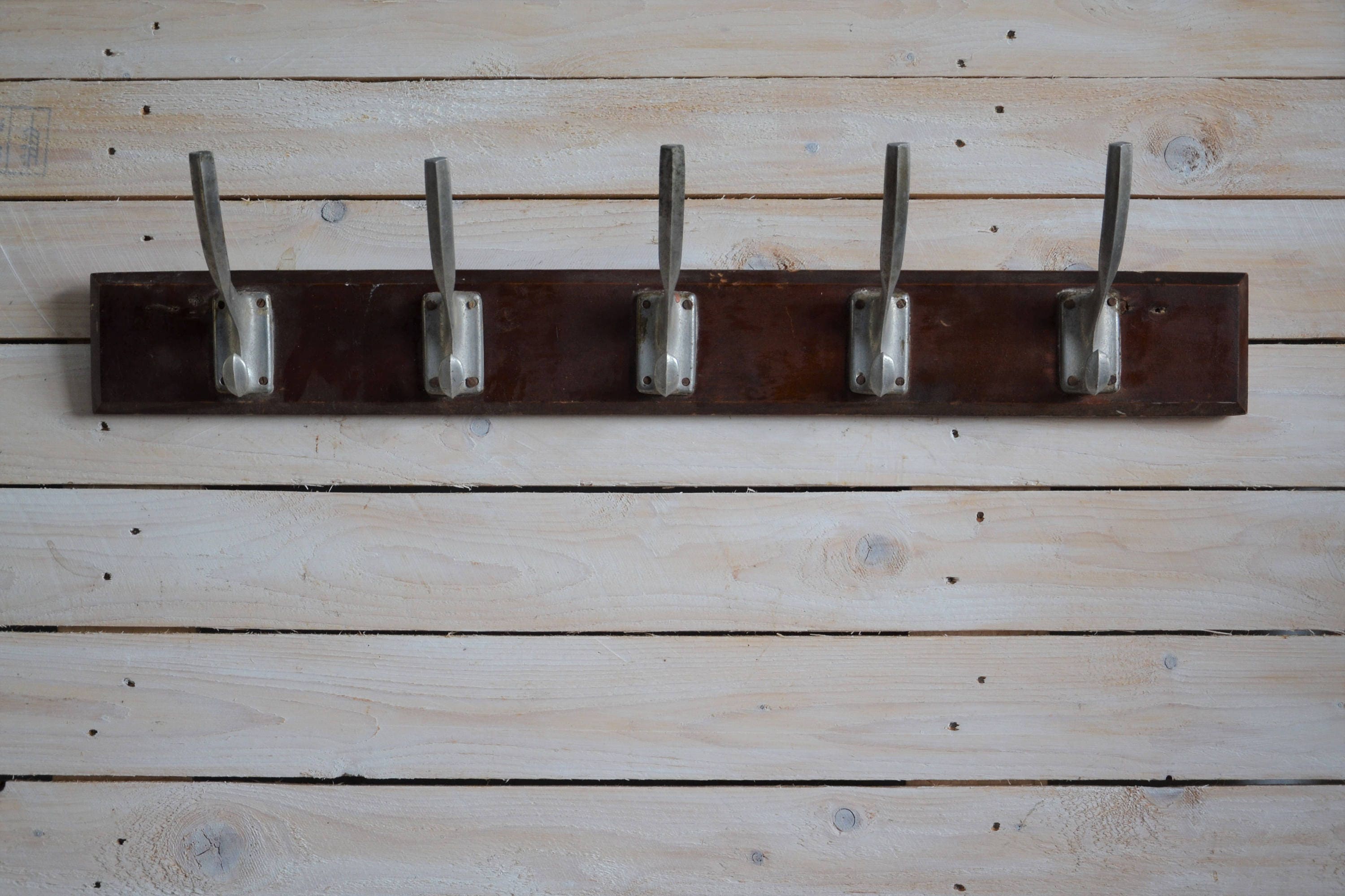 Vintage coat hook Wall coat rack Retro wall hook Strong Etsy