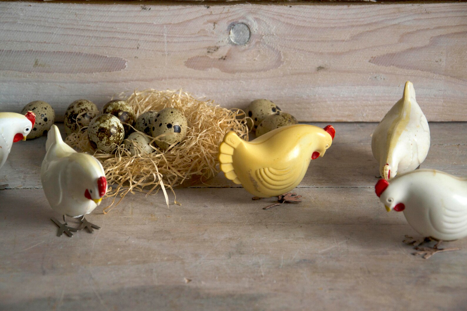 Pecking hen Wind up toy chicken Plastic toy Wind up Etsy