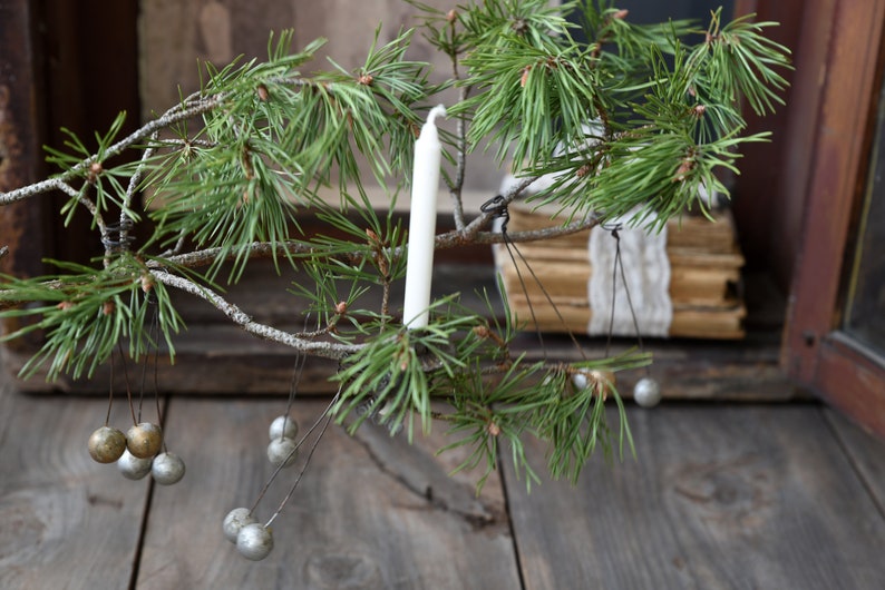 Vintage Candle Holder Christmas Tree Candle Holder Wire Etsy