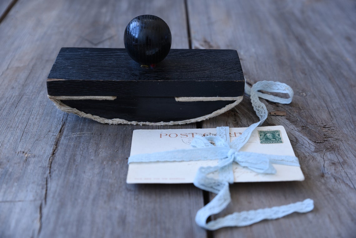 Antique Ink Blotter Rocking Ink Blotter Vintage Ink Blotter Etsy