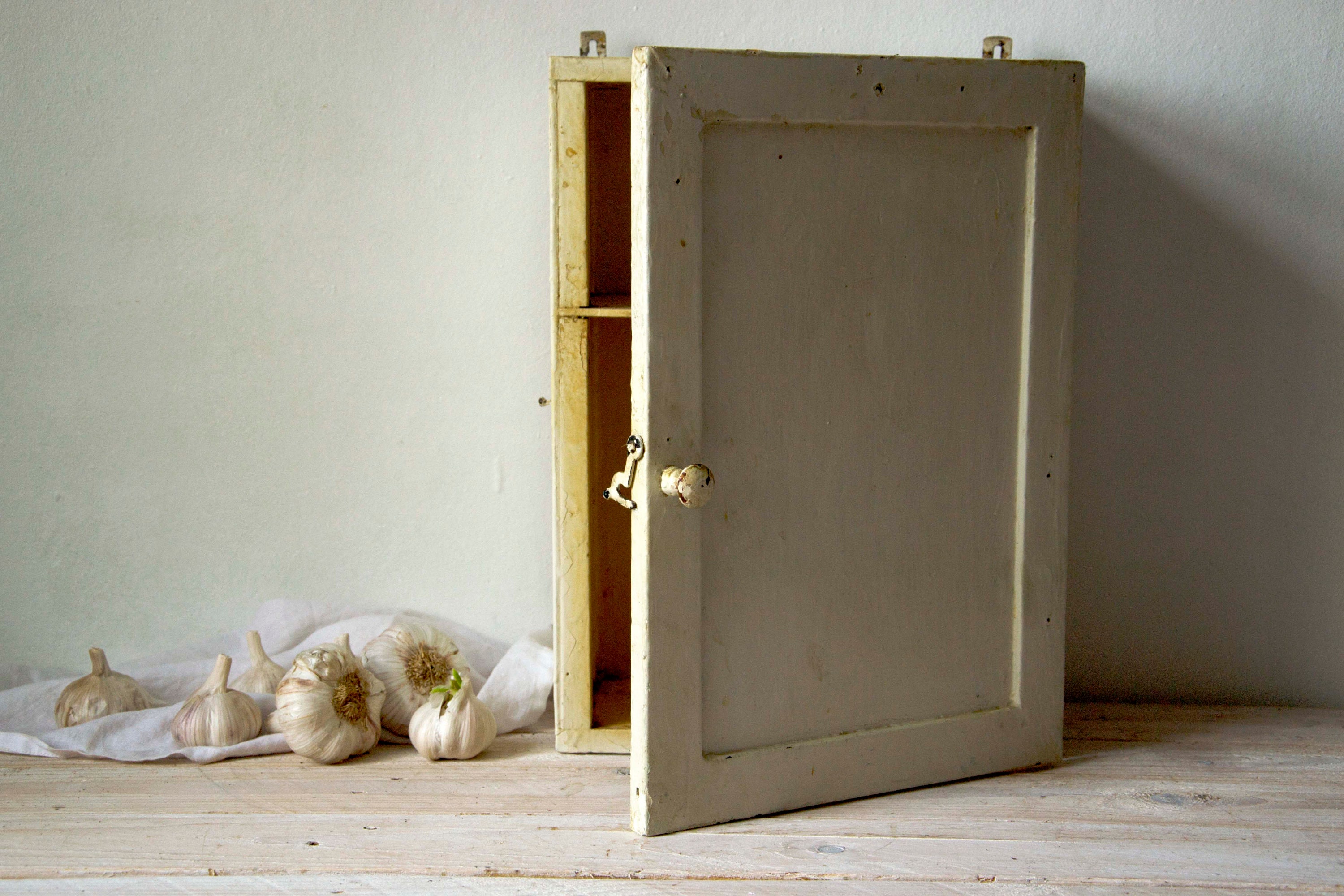 Armario de boticario vintage gabinete médico de pared | Etsy