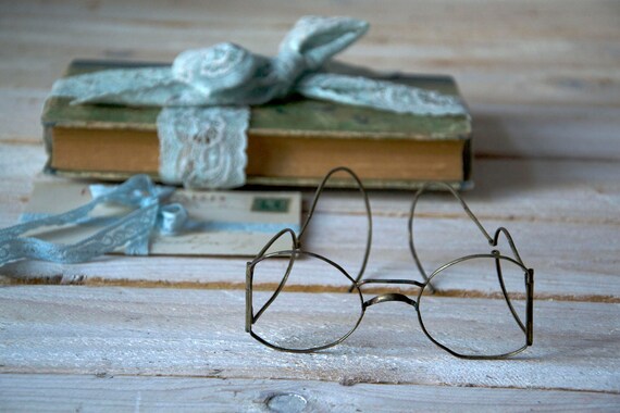 Antique metal eyeglasses, Handmade eyeglasses, Joh