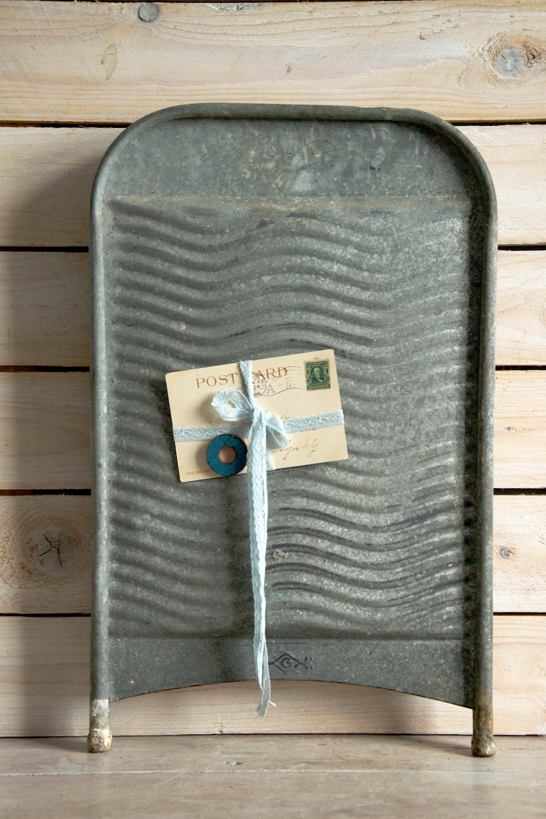 Lavamanos vintage tabla de lavado de metal vintage | Etsy