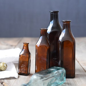 Botella de boticario vintage botella de farmacia tarro de | Etsy