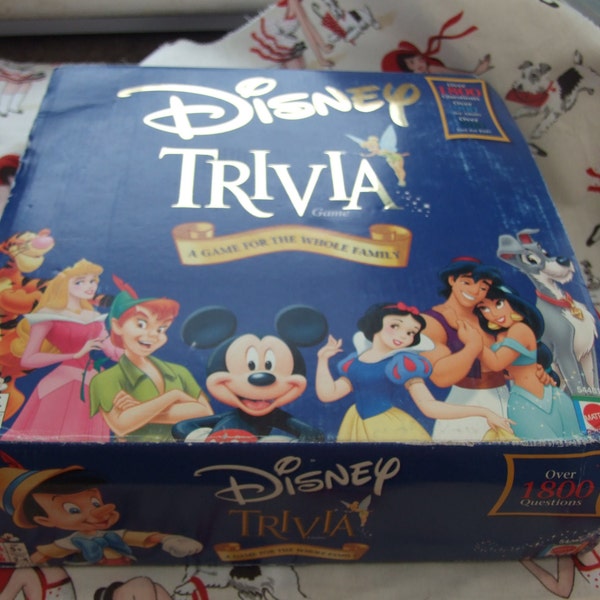 Disney Trivia Game