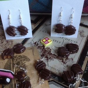 Chocolate earrings