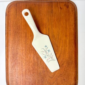 Vintage Taylor Smith z lat 60. i Taylor Ceramic WINDDMERE Serwer do ciasta i pie Mid Century Serveware