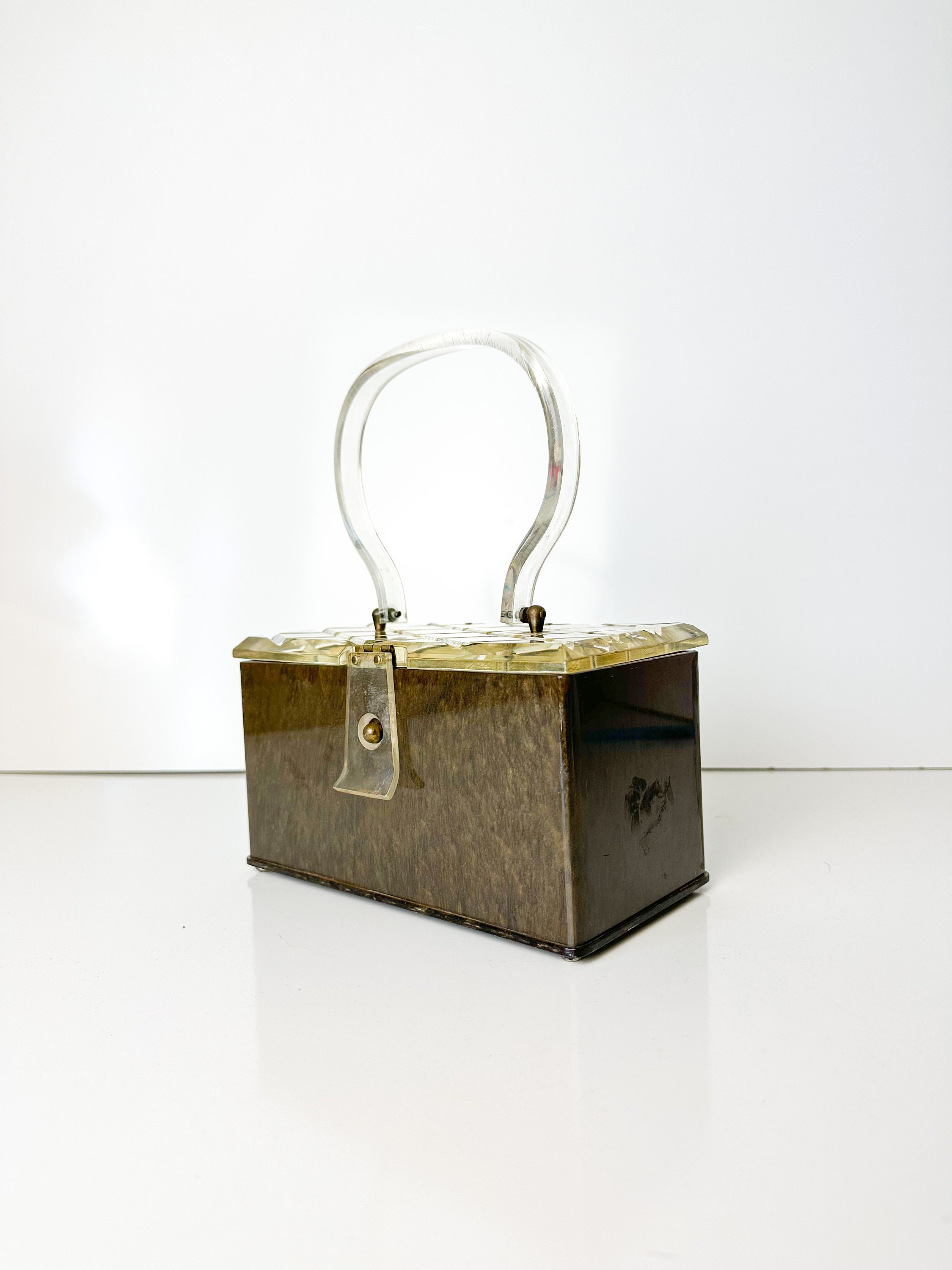 ★SCULPTOR★ Granny Lucite Handle Bag Black SC24S516BK MUSINSA | SCULPTOR Granny Lucite Handle Bag Black