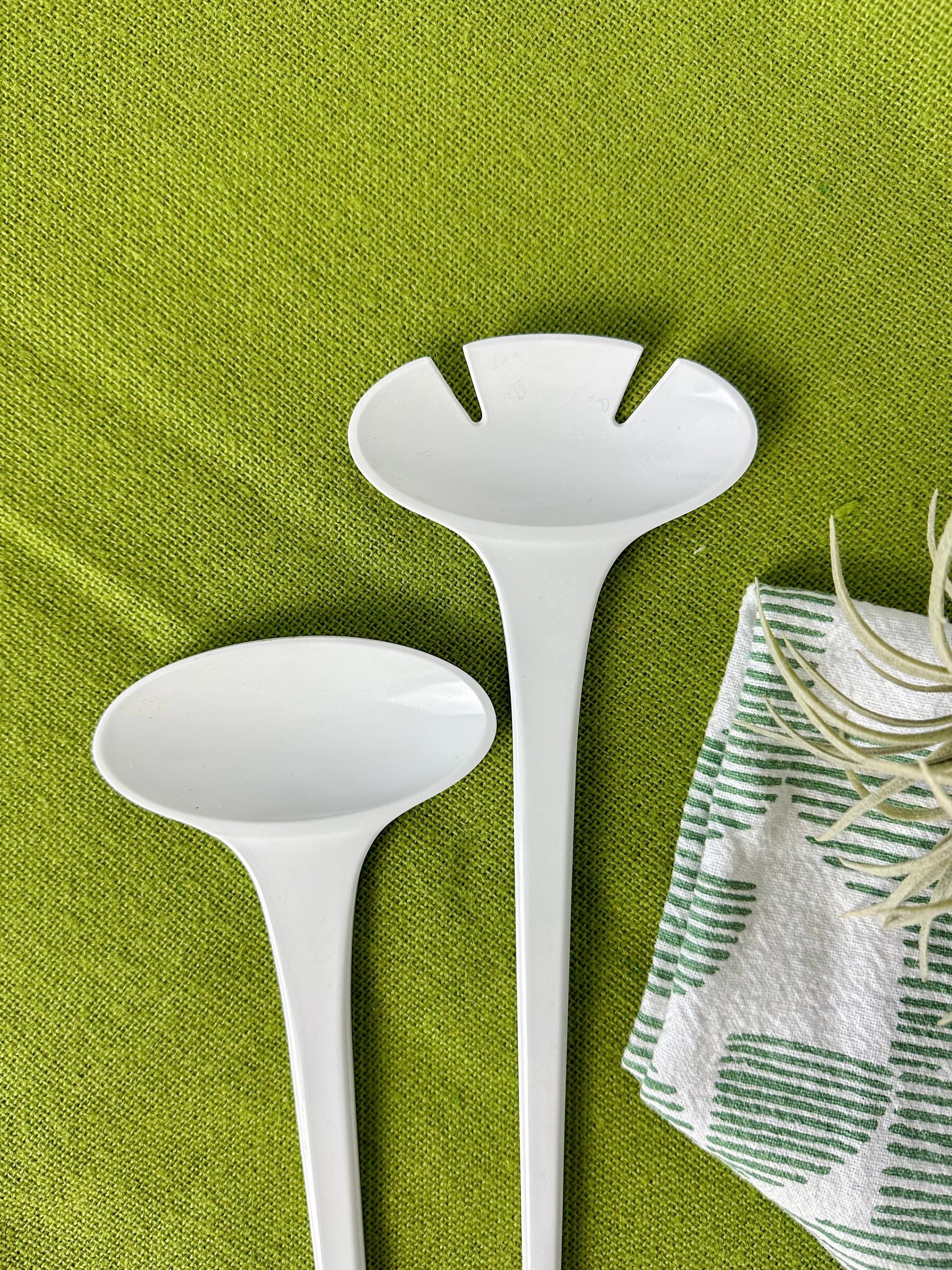 ヴィンテージ IKEA サラダサーバー サービングツール スカンジナビア 