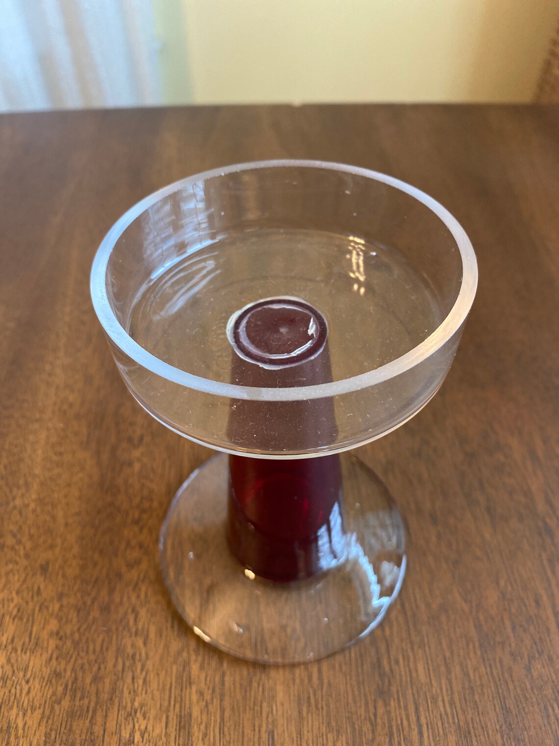 Italian Vintage Colored Glass Candle Holders / Set of 3 / Etsy