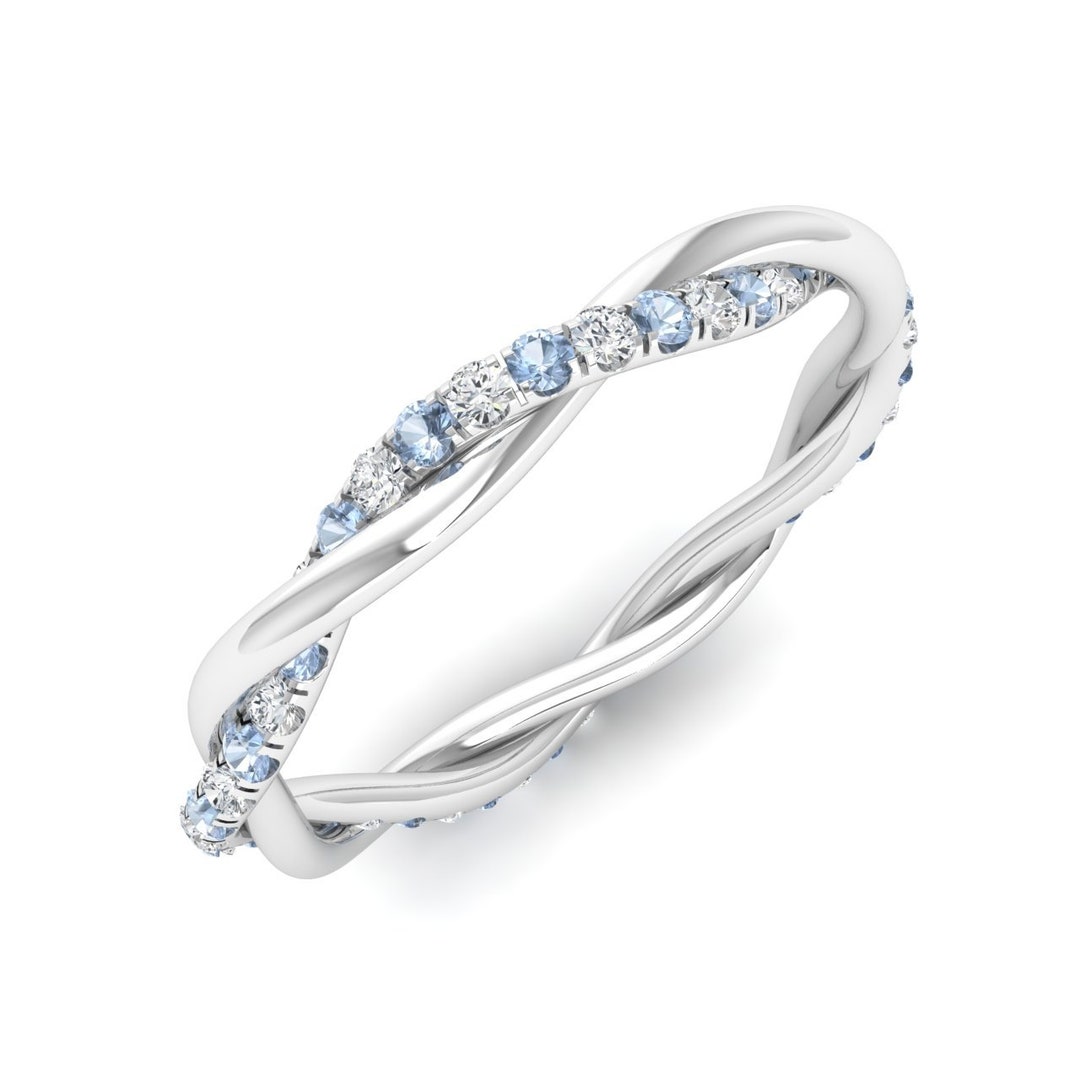 Anillo De Boda Para Hombre En Oro Blanco De 10 Quilates Con Diamante Redondo Creado En Laboratorio De 1,25 Quilates En Total, Talla M, Color Champán, Pureza VVS1, Certificado Por IGI