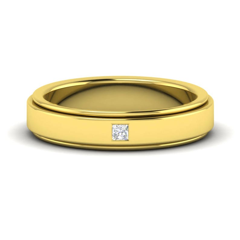 Mens Diamond Ring Mens Engagement Ring Mens Princess Cut - Etsy