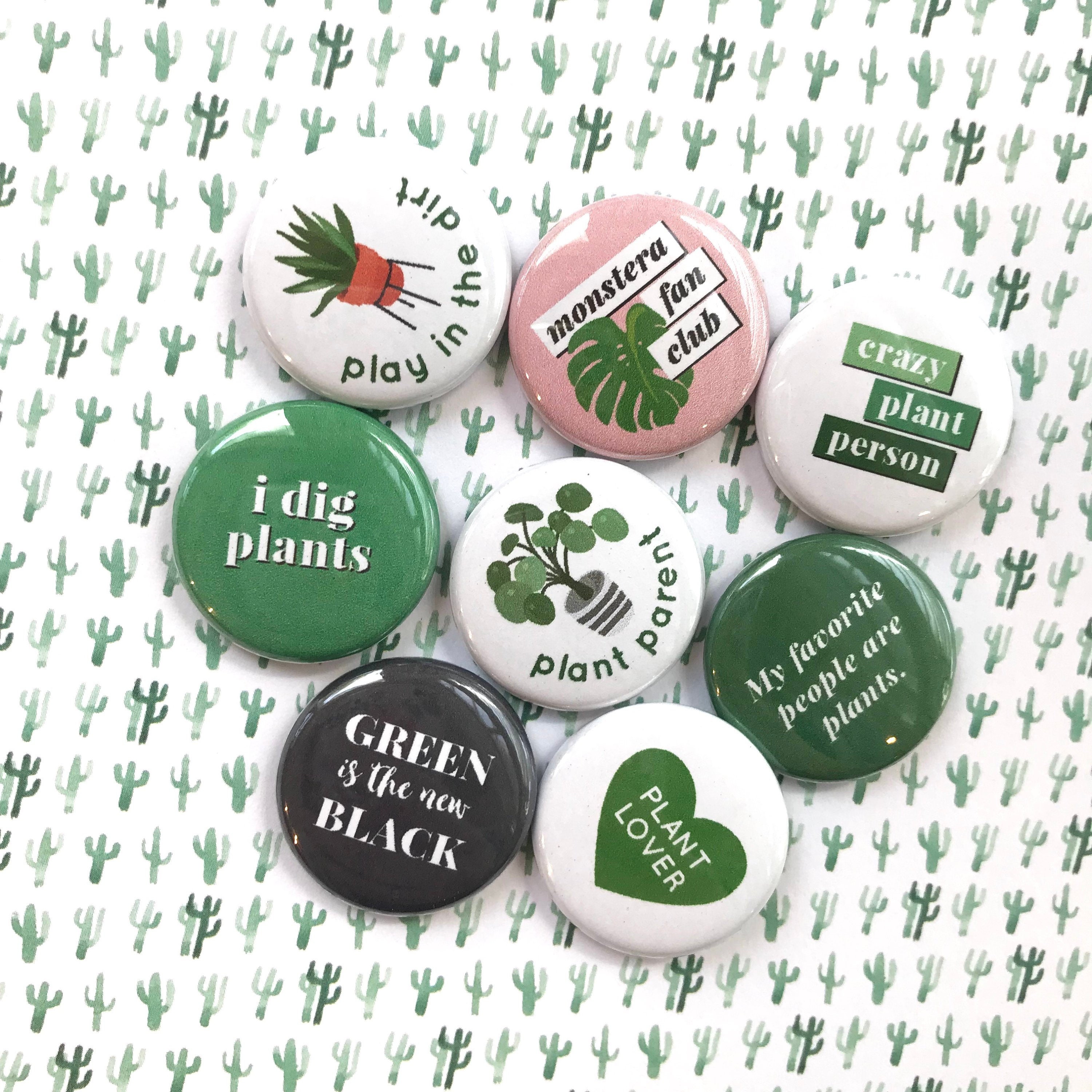 Plant Pins by Plant Circle, show them you're a real plant lover!
