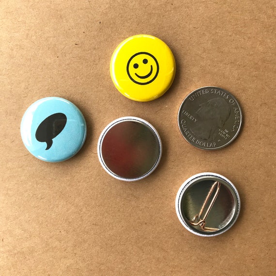 Bee Happy Button Pins, Hobby Lobby