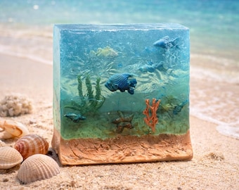 Jabón expositor Vista Reef / Citrus Coastal – Se abre en 4 pastillas