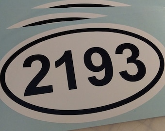 Appalachian Trail mileage sticker