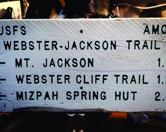 Webster Jackson Trail - Appalachian Trail - White Mountain National Forest