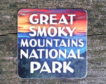 Great Smoky Mountains National Park sticker - GSMNP Smokies