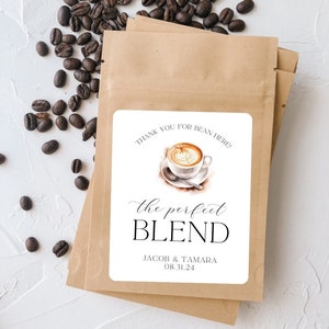 Coffee Wedding Favor Bags, Personalized Coffee Pouch, Wedding Favors in Bulk, Wedding Coffee Favors, POUCHES ONLY