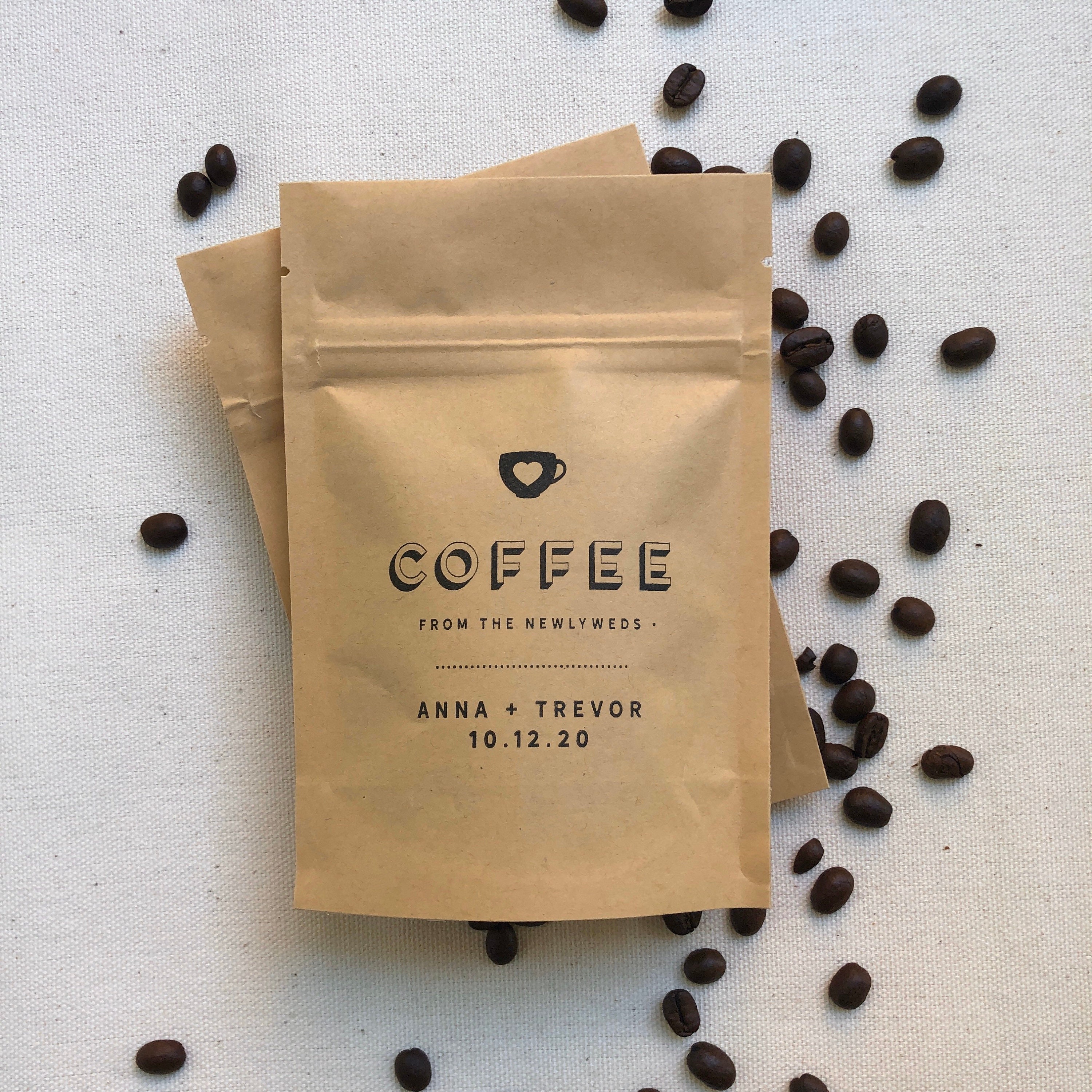 Coffee Favor Pouch Bags for Coffee favors POUCHES ONLY Etsy