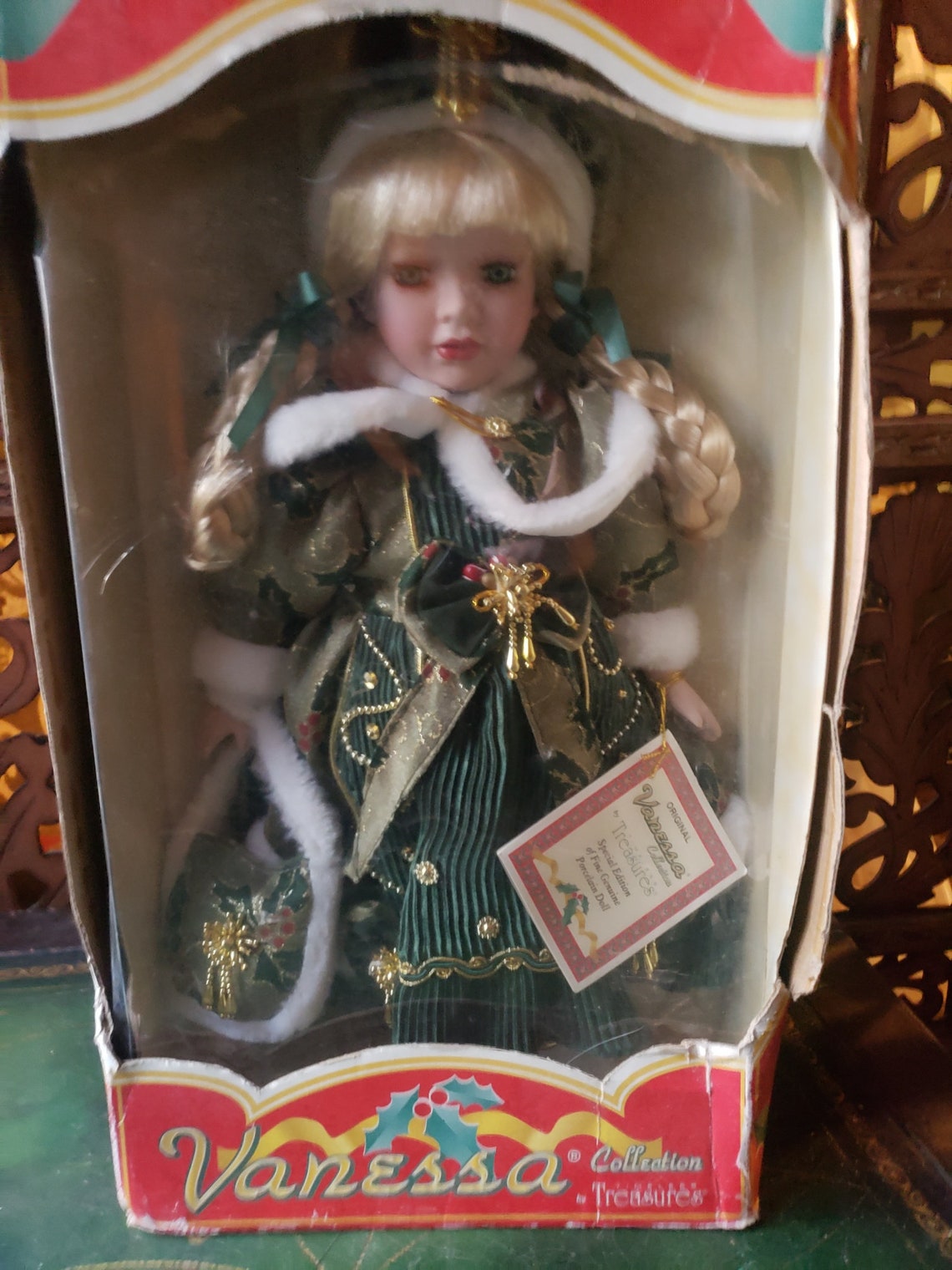 Timeless Treasures Collection Porcelain Vanessa Doll 2003 Etsy Timeless Treasures Collection Porcelain Vanessa Doll 2003 Etsy