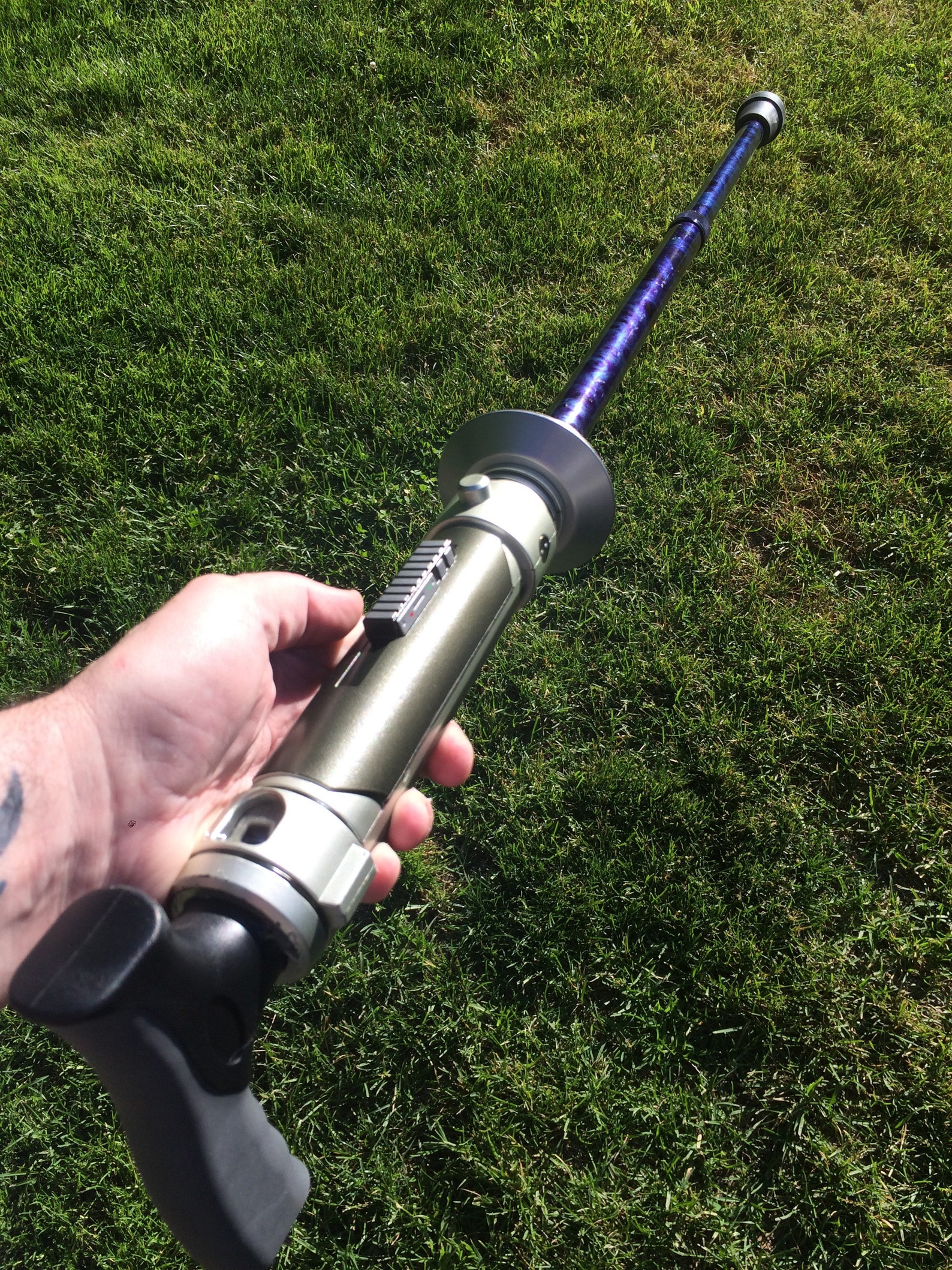 Lightsaber style adjustable Walking cane mobility aid red or Etsy