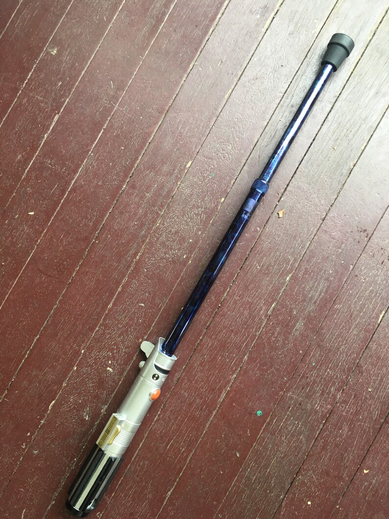 Lightsaber style adjustable Walking cane mobility aid red or Etsy