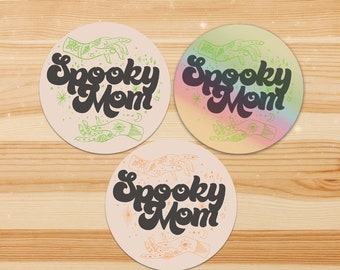 Spooky Mom Sticker - WATERPROOF