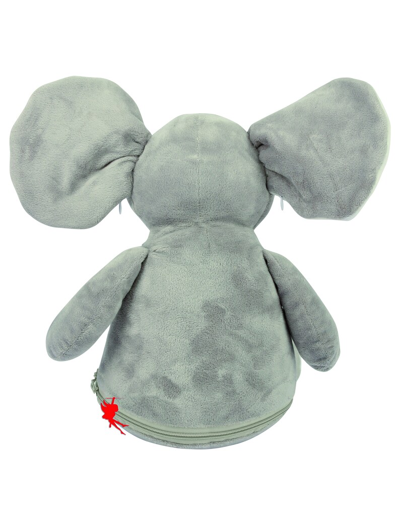 Elephant Cuddly toy Stuffed animal with embroidery Plush toy embroidered with name image 4