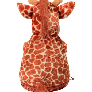 Giraffe cuddly toy stuffed animal with embroidery plush toy embroidered with name image 4