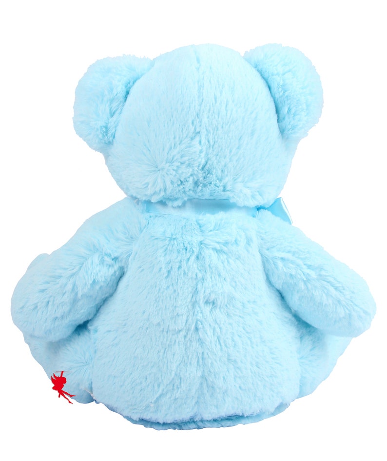 Zur Geburt / Zur Taufe Teddy Kuscheltier Stofftier mit Stickerei Plüschtier mit Name bestickt Bild 6