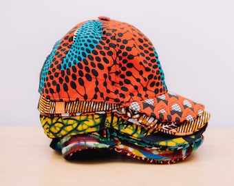 African Kitenge Baseball Cap