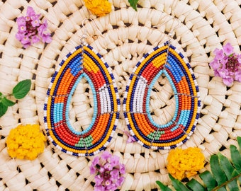 Handmade Masai African Earrings