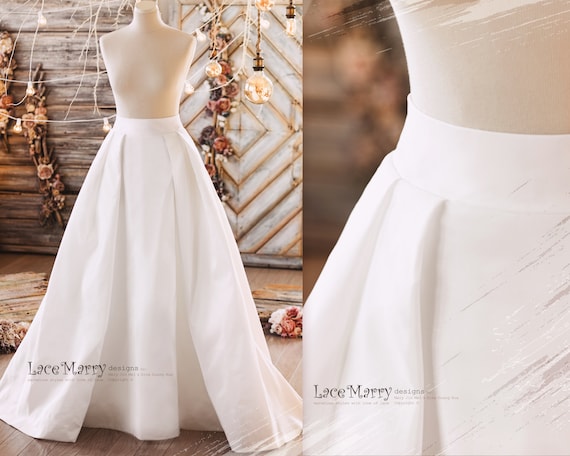 Etsy bridal skirt sale