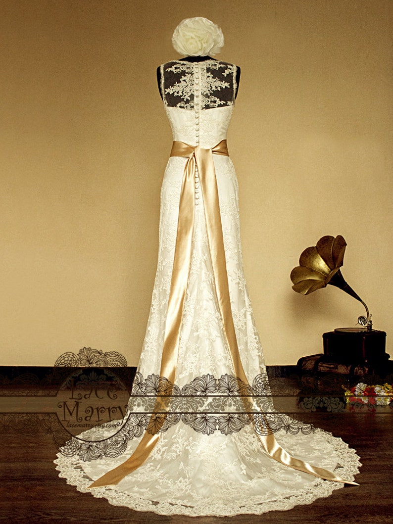 etsy modest wedding dress