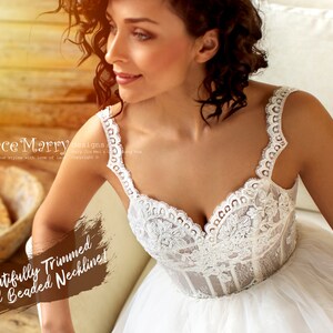 Lace-up Beaded Sweetheart Neck A-line Dress Terracotta