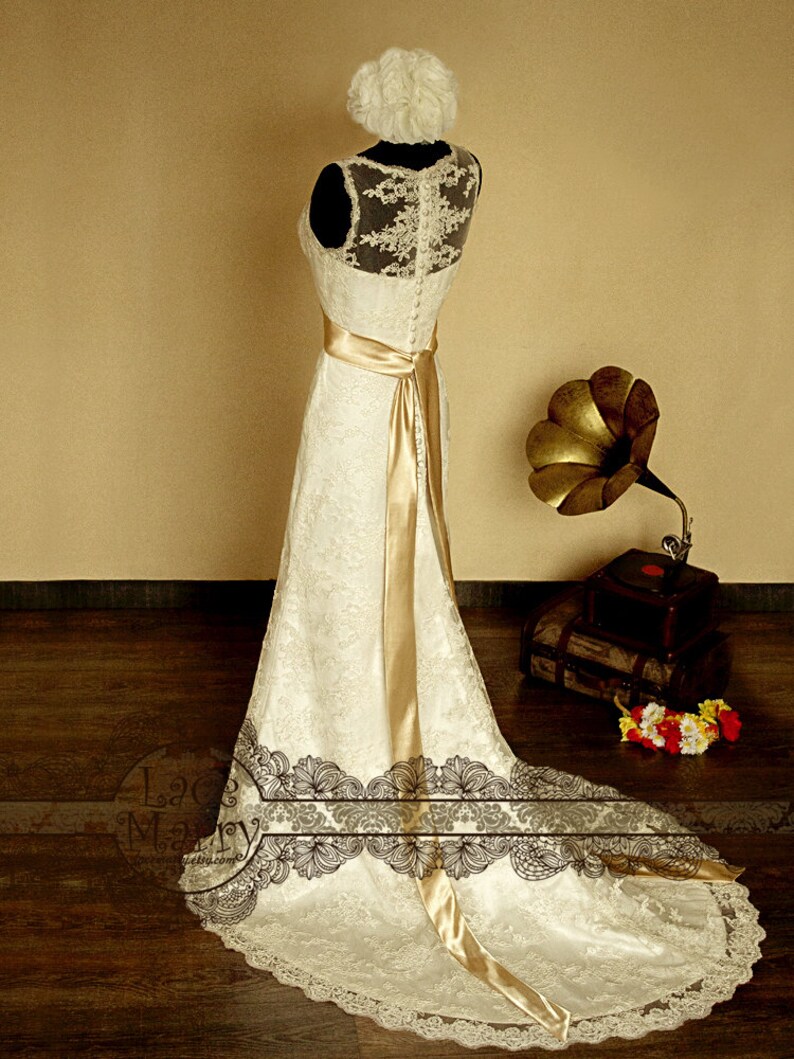 etsy modest wedding dress