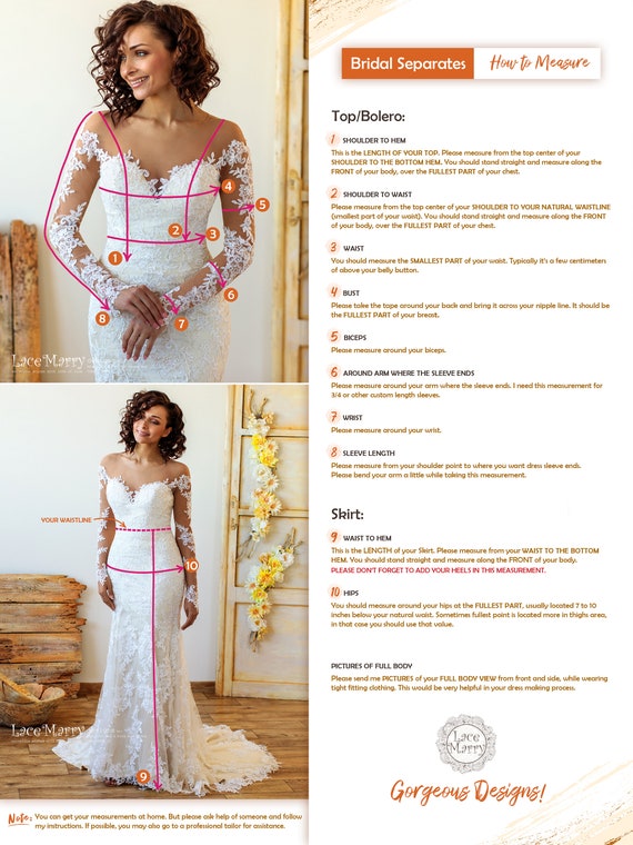 Two Piece Wedding Dress Set From 
