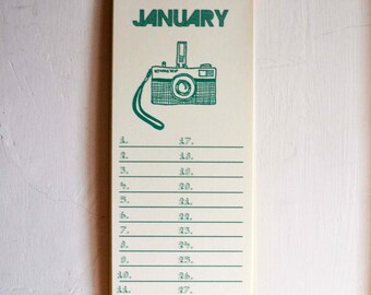Illustrated Birthday Calendar
