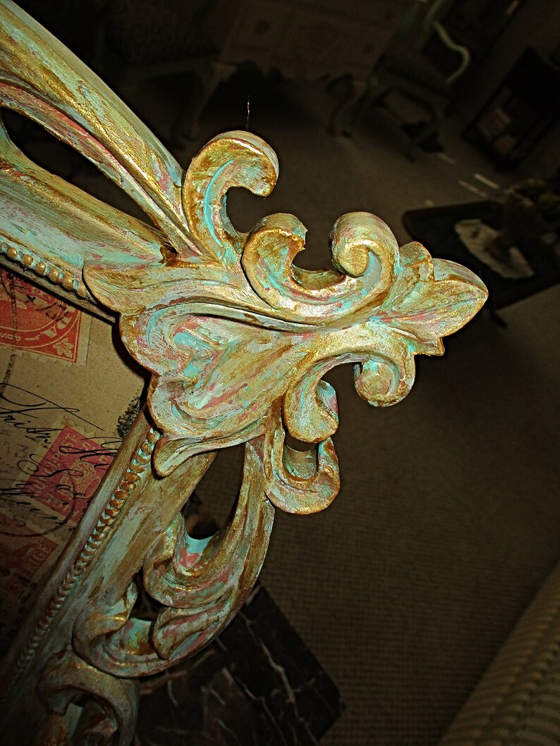 Picture Frame French Post Scripts French Picture Frames Etsy