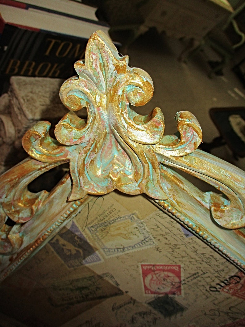 Picture Frame French Post Scripts French Picture Frames Etsy