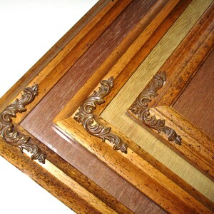 Picture Frames, Custom Made Frames, Wooden Frames, Vintage, Wood Grain, Frames Set, Classic Frames, Brown Frames, Traditional