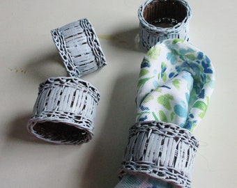 Napkin Rings, Synthetic Wicker, Farmhouse Kitchen, Table Decor, Napkin Holders, Table Napkins, Table Linens, Table Setting, Cottage Chic