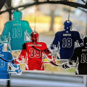 Custom Acrylic Hockey Ornament