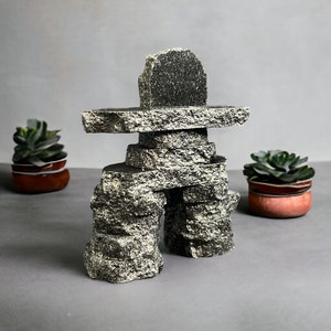 4.5" Granite Inukshuk